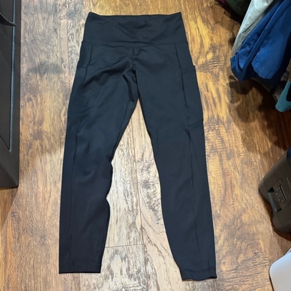 Black High-Waisted Leggings